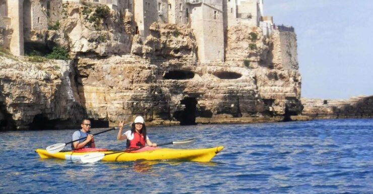 Polignano Sea Kayak Tour With Swimming Stop in a Cave - Tour Highlights