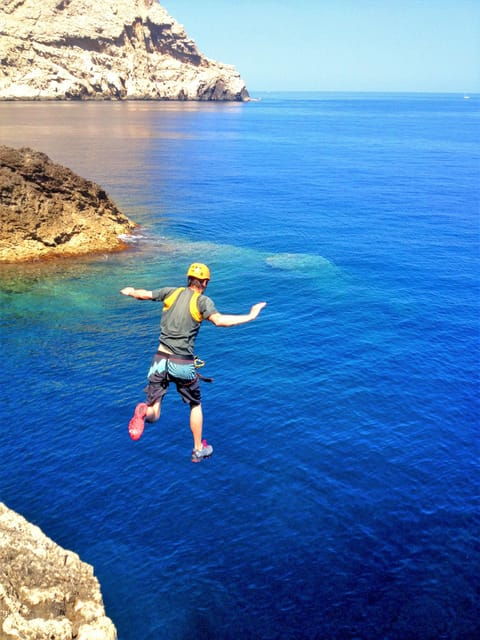 Pollença: Kayak and Coasteering Cliff Jumping - Adventure Details