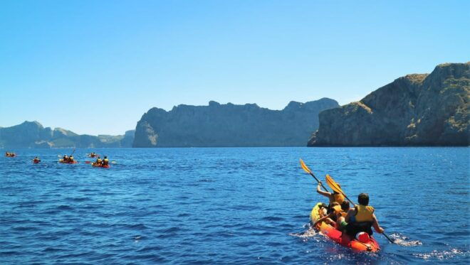 Pollença: Kayak and Coasteering Cliff Jumping - Meeting Point and What to Bring