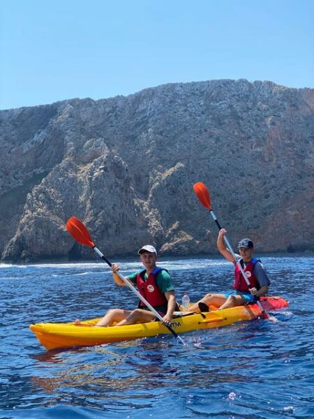 Pollença: Kayak and Coasteering Cliff Jumping - Gear and Equipment