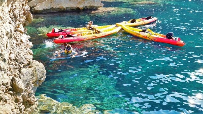Pollença: Kayak Discovery – Snorkeling and Caves - Meeting Point and Important Information