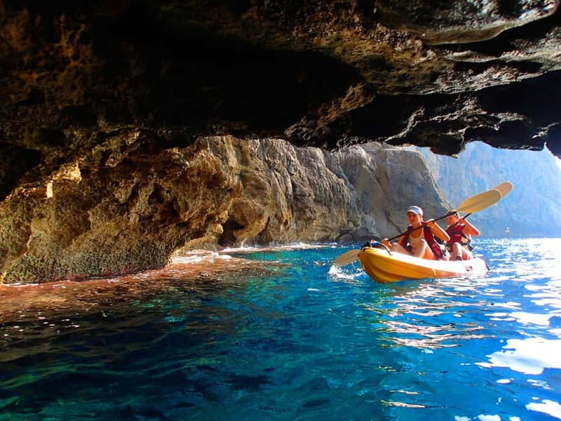 Pollença: Kayak Discovery  Snorkeling and Caves - Exploring Mallorca’s Stunning Coastline by Kayak