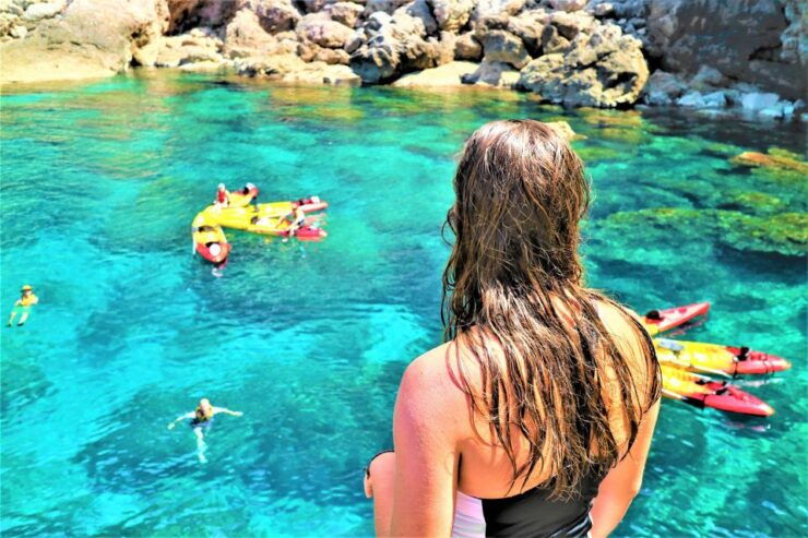 Pollença: Kayak Discovery – Snorkeling and Caves - Activity Overview