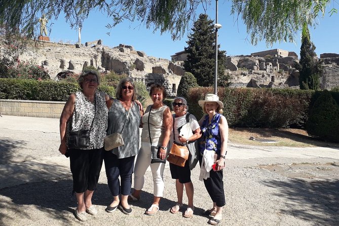 Pompeii and Herculaneum Skiptheline With Lunch&Winetasting From Rome - Pickup Information