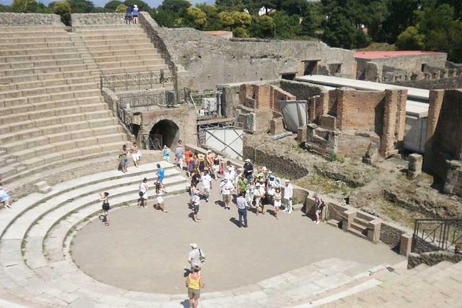 Pompeii Full-Day Tour Including All Highlights and Newly Opened Houses - End Point and Location