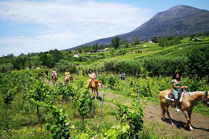 Pompeii Guided Tour & Horse Riding on Vesuvius With Wine Tasting - Tour Overview