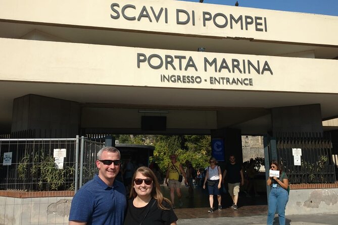 Pompeii Skiptheline and Mt Vesuvius With Lunch&Winetasting From Naples Port - Port Pickup and Dropoff