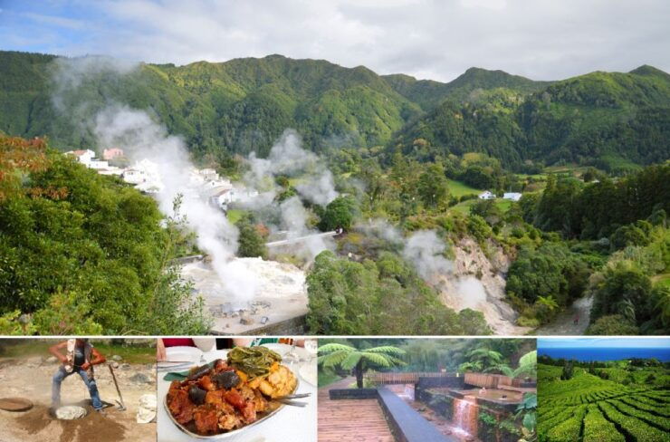 Ponta Delgada: Full Day Tour Furnas Hot Springs & Gastronomy - Experience Description