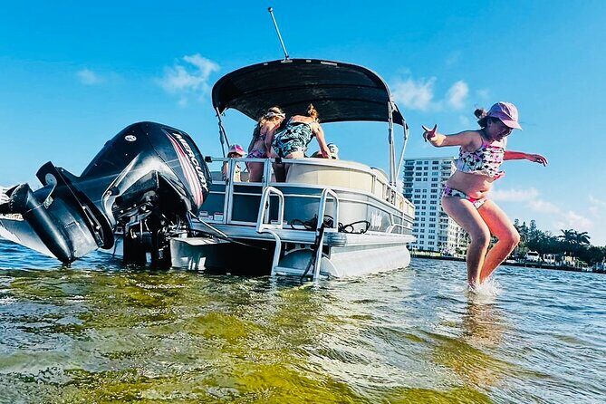 Pontoon Boat 26ft (12pp/115Hp) - Hollywood - FLL - SunBoat rental - Why This Experience Offers Great Value