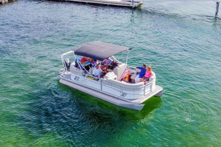 Pontoon Boat Rental - 4 Hour Rental or 8 Hour Rental - Rental Options for Different Durations