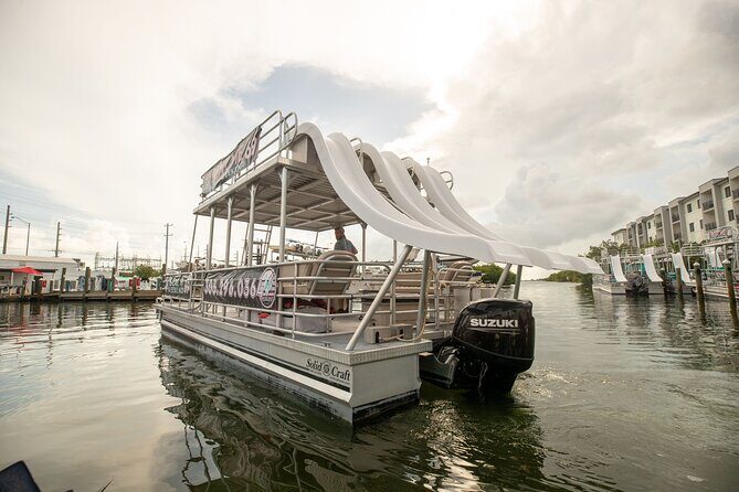 Pontoon Boat Rental with Slides from Key West - Good To Know