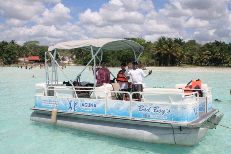 Pontoon Tour in Bacalar Seven Colors Lagoon - Tour Highlights