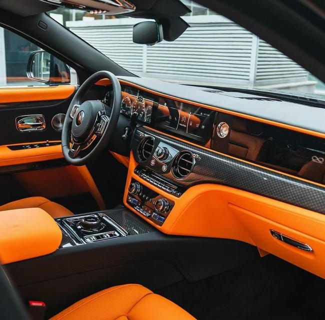 Porsche Rolls Royce Wraith Charter Service in Switzerland - Onboard Amenities