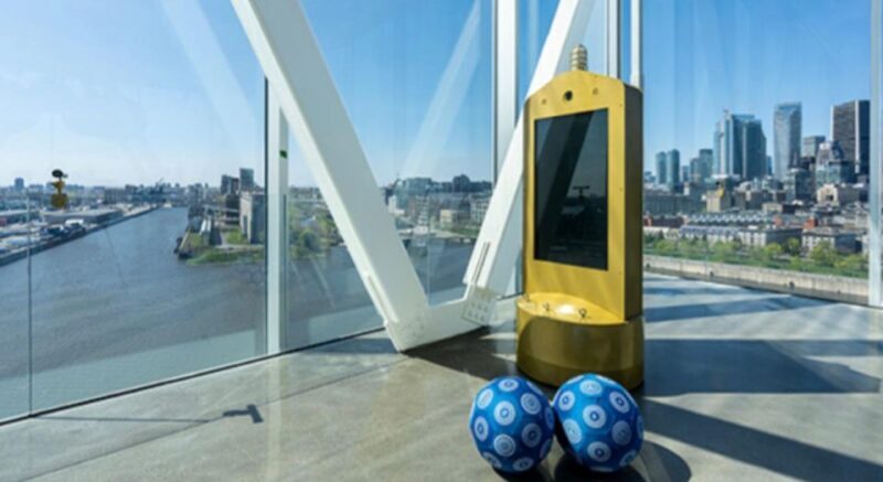 Port of Montreal Glass Tower Entry - The Sum Up