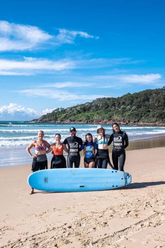 Port Stephen: One Mile Beach Group Surf Lesson - The Sum Up