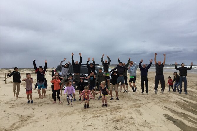 Port Stephens, Beach and Sand Dune 4WD Passenger Tour - Tour Duration and End Point