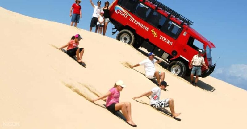 Port Stephens: Dolphin, Lunch, Koalas&Sandboarding -Mandarin - Discovering Port Stephens: A Full Day of Wildlife, Adventure, and Scenic Beauty