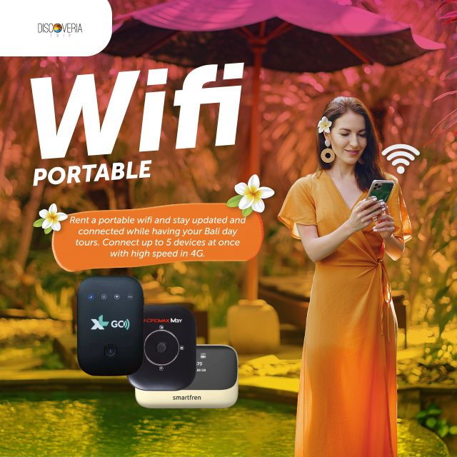 Portable Wifi 4G for Bali (DPS Airport Pick Up) - Good To Know