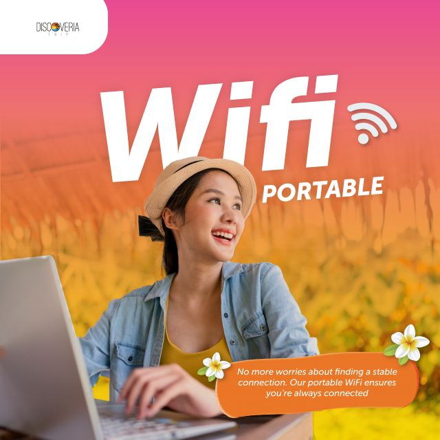 Portable Wifi 4G for Bali (DPS Airport Pick Up) - Device Specifications