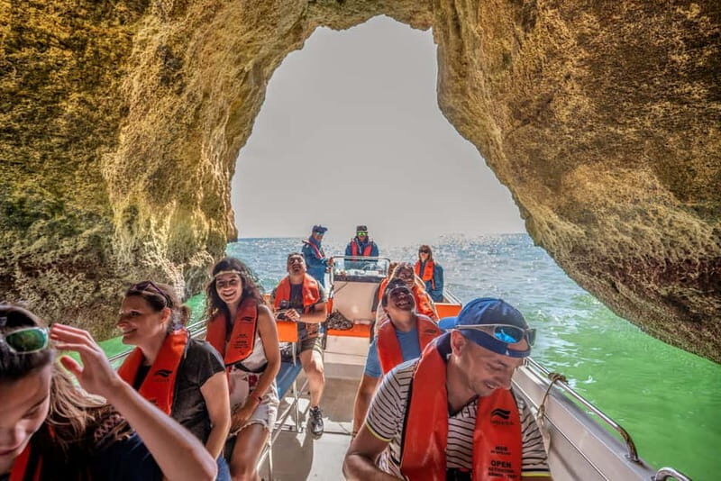 Portimão: Benagil Caves and Coastline Boat Tour - The Itinerary in Detail