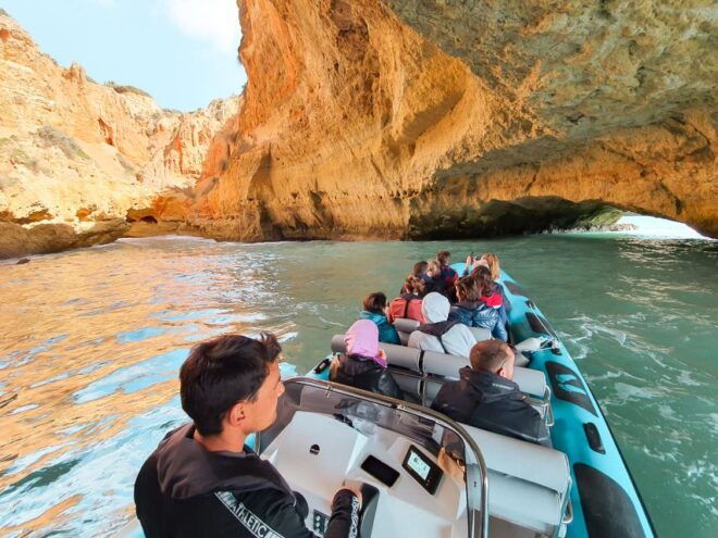 Portimão: Benagil Caves and Praia De Marinha Boat Tour - Full Description