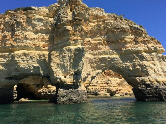 Portimão: Caves, Benagil and Algarve Coastline Boat Tour - Boating Experience