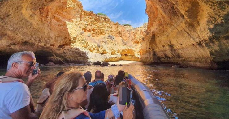 Portimão: Guided Coastal Caves Tour by Boat - Highlights