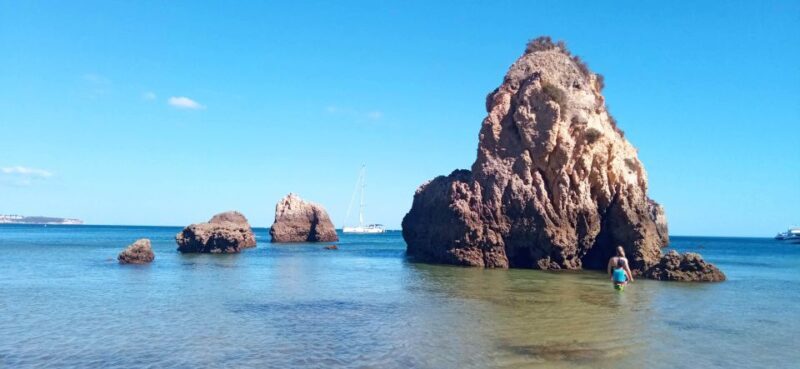 Portimão: Private Sailing Boat Tour with Swim and Wine - Exploring the Algarve Coast on a Private Sailing Trip