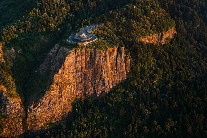 Portland Columbia River Gorge Vista View Small-Group Air Tour - End Point and Logistics