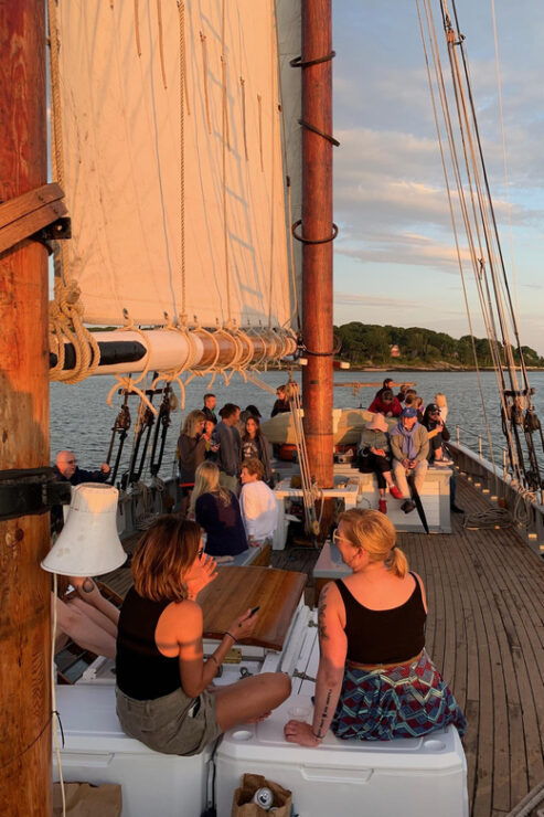Portland, Maine: Sunset Windjammer Cruise Along the Coast - Experience Highlights
