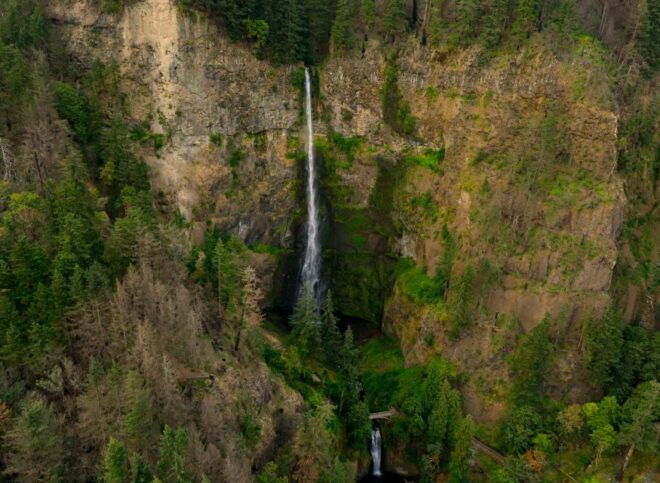 Portland: Multnomah Falls Scenic Air Tour - Highlights of the Tour