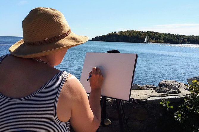 Portland Outdoor Landscape Painting Class - Instructors Tips for Capturing Scenery