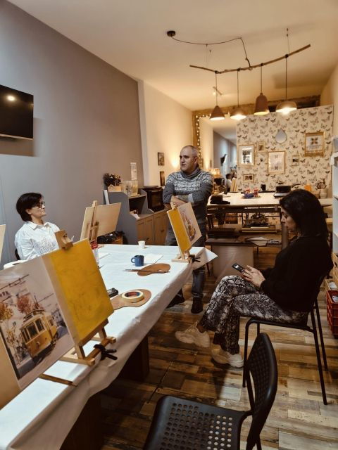 Porto: Acrylic and Oil Painting Class With a Local Artist - Inclusions