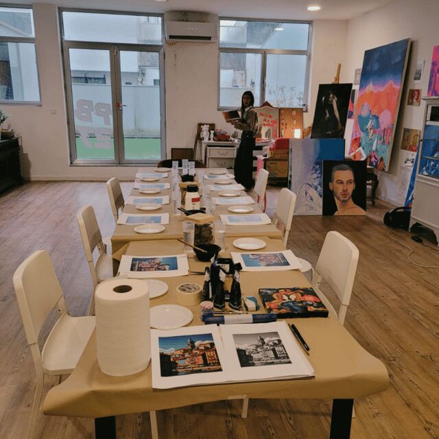 Porto: Acrylic Painting Workshop for Groups - Antero Quental - Practical Details & Booking Considerations