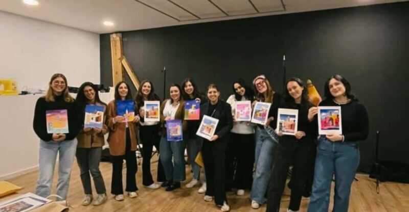 Porto: Acrylic Painting Workshop for Groups - Antero Quental - Who Should Consider This Workshop?