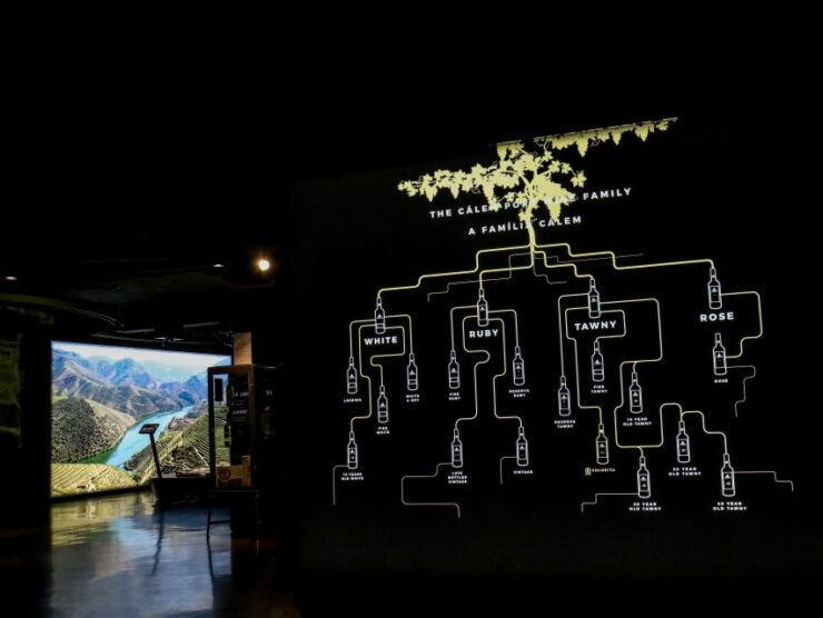 Porto: Cálem Cellar Tour, Interactive Museum & Wine Tasting - Exploring the Interactive Museum