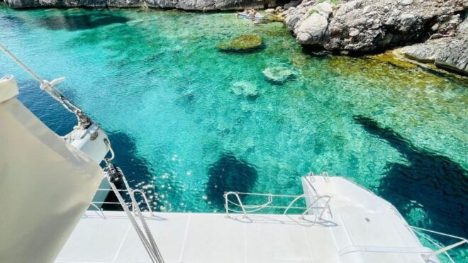 Porto Conte: Half-Day Catamaran Tour With Aperitif - Meeting Point