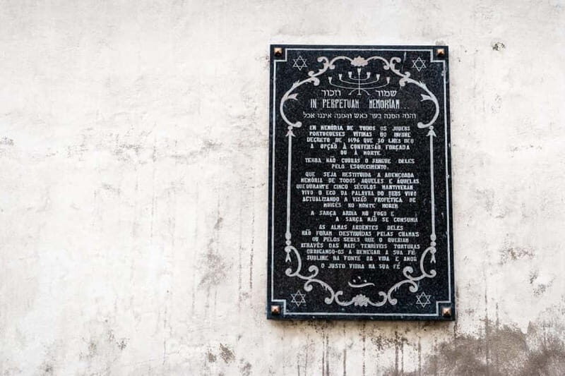 Porto Jewish Heritage Walking Tour Small group - The Sum Up