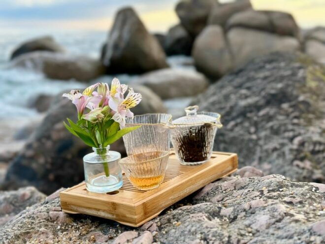 Porto: Oceanfront Tea Meditation Experience - Tranquil Setting