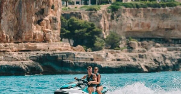Porto Petro: Cala Mondrago Jetski Tour - Meeting Point