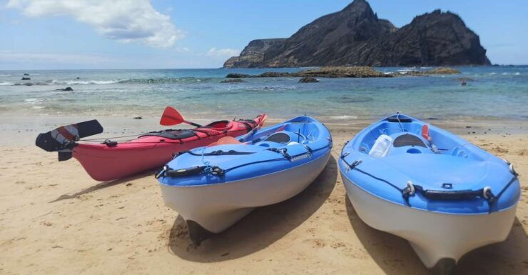 Porto Santo: Kayak Tour From Ponta Calheta - Experience