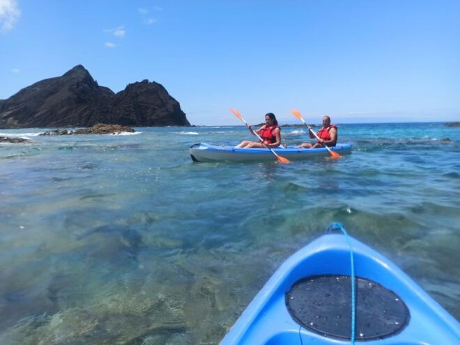 Porto Santo: Kayak Tour From Ponta Calheta - Booking Information