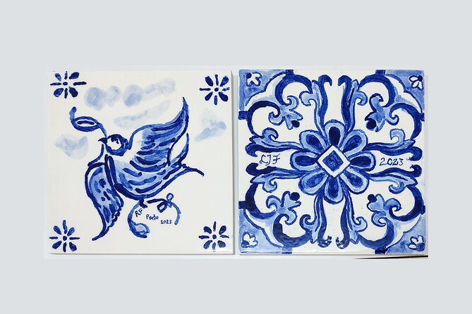 Porto Tile Painting Workshop in Artist Studio - Inclusions