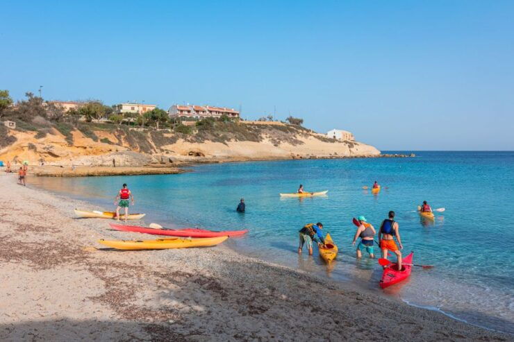 Porto Torres: Guided Kayaking Excursion - Location and Duration