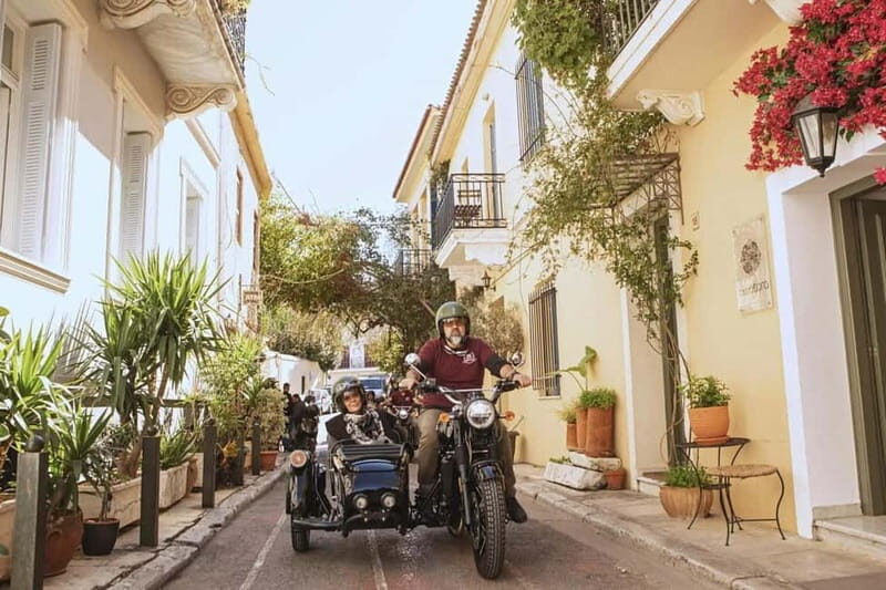 Poseidon Temple & Cape Sounion: Half Day Tour in a Sidecar - Ending in Athens: The Historic Neighborhood of Plaka