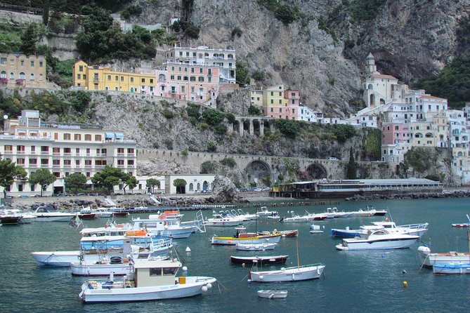 Positano, Amalfi and Ravello by Mercedes Van From Naples - Pickup Details