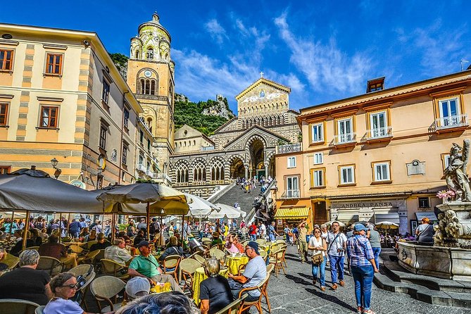 Positano, Amalfi and Ravello by Mercedes Van From Naples - Frequently Asked Questions