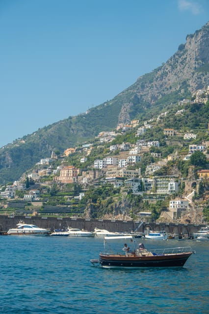 Positano & Amalfi Small Group by Boat - Onboard Experience