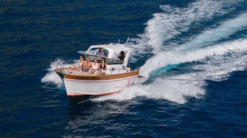 Positano: Boat Tour of Capri with Drinks and Snacks - Lunch and Additional Costs