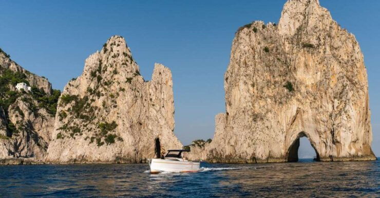 Positano: Boat Tour of Capri With Drinks and Snacks - Inclusions and Restrictions